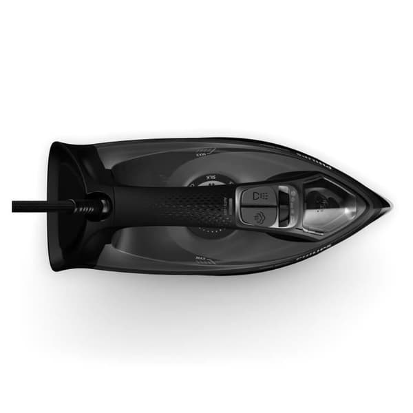PHILIPS Iron Series 5000 DST5040/80, 2600W, Pressning 200g/min, Kontinuerlig ånga 45g, Svart