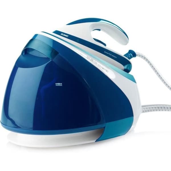 Strygejern med dampgenerator - DOMO DO1022S - 160g/min - 7,5 bar - 450g dampstråle