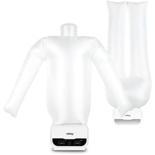 Strygemannequin - HKoeNIG - Magisk presning - 1200 W - Med buksebetræk - Hvid