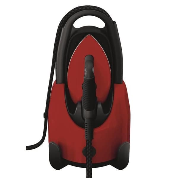 Laurastar Lift Original Red - 3in1 Nomadic-höyryasema, Silitysrauta, pehmentää ja puhdistaa tekstiilisi, Hygieeninen höyry, Muotoilu, Res