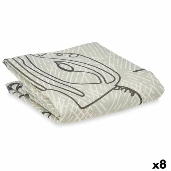 Strykbrädesfodral Grå 140 x 50 cm Skiva (8 antal)