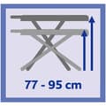 Miniatyrbild 8 av 9: Strykbräda Vileda Perfect 161266 122 x 44 cm Grön Metall Plast 2 i 1