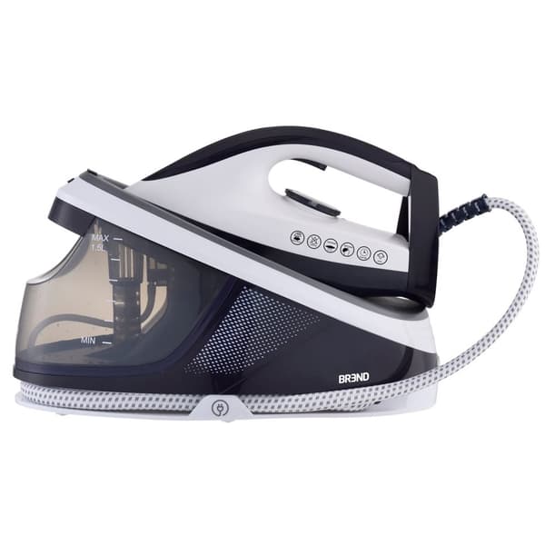 BREND BR-2231 höyryrauta, jossa 1500 ml höyrygeneraattori – Valkoinen