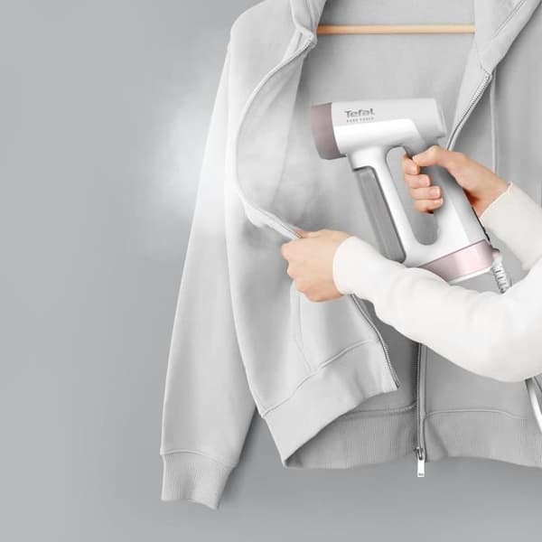 Tefal Pure Force DT8720E0 Ångstation 2 i 1, vertikal, horisontell strykning, autonomi 12 min, 4 nivåer, Boost-funktion, eliminerar