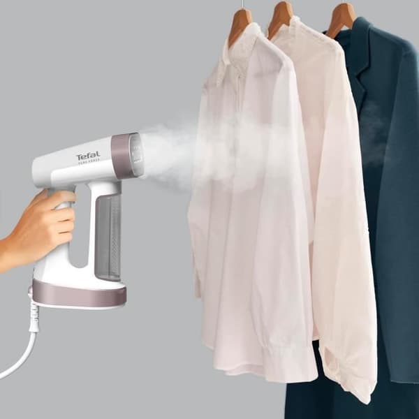 Tefal Pure Force DT8720E0 Ångstation 2 i 1, vertikal, horisontell strykning, autonomi 12 min, 4 nivåer, Boost-funktion, eliminerar
