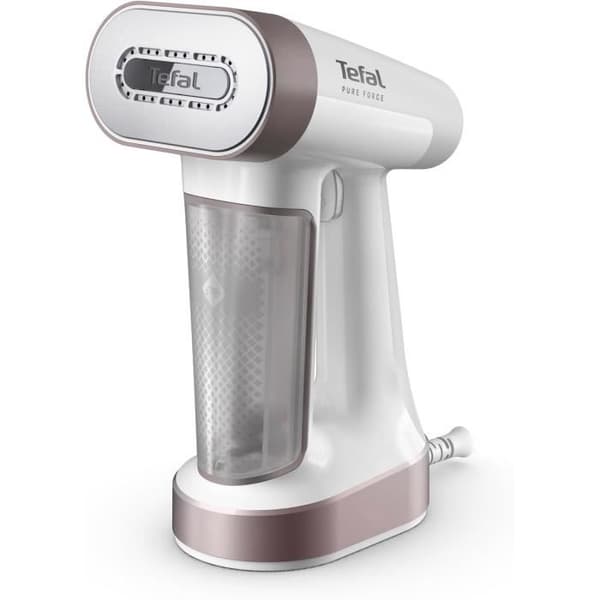 Tefal Pure Force DT8720E0 Ångstation 2 i 1, vertikal, horisontell strykning, autonomi 12 min, 4 nivåer, Boost-funktion, eliminerar