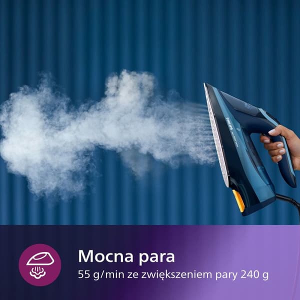 KÄYTETTY Höyrysilitysrauta Philips 3000 W (Kunnostetut Tuotteet B)