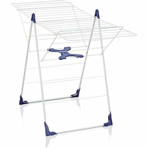 Torklina Leifheit 81408 CLASSIC 200 Flex Stål polypropen Plast Blå Vit 20 m
