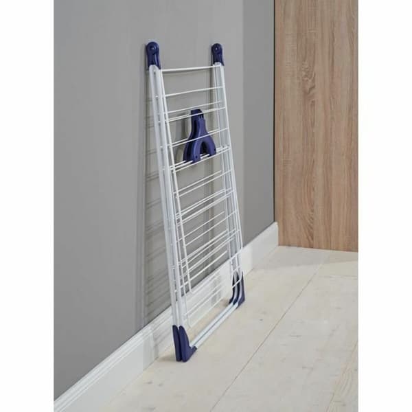 Tørrestativ Leifheit 81408 CLASSIC 200 Flex Stål polypropylen Plastik Blå Hvid 20 m