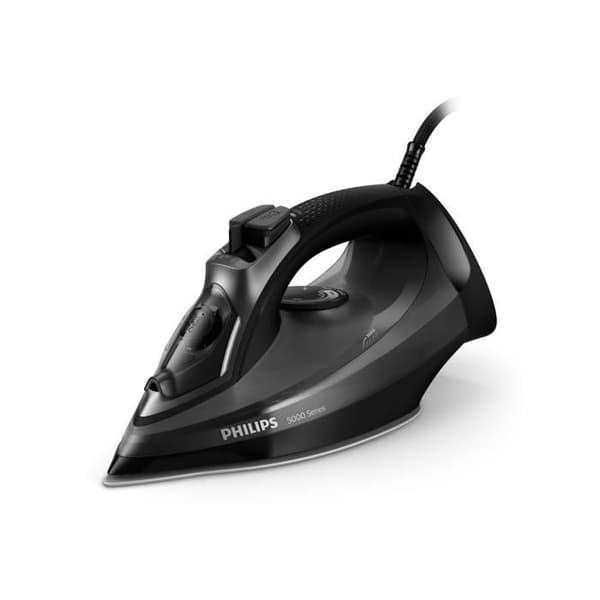 PHILIPS Iron Series 5000 DST5040/80, 2600W, Pressning 200g/min, Kontinuerlig ånga 45g, Svart