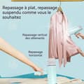 Miniatyrbild 3 av 4: INN Ångstrykare vertikal 800W 130ml Kraftfull ånga kompakt och bärbar kan hängas platt eller användas för ångning på resande fot.