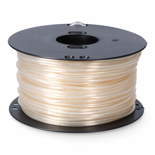 Skosnöre EDM 87941 Vit PVC polypropen 5 mm x 100 m