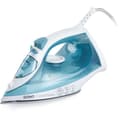Miniatyrbillede 1 af 6: Ångstrykjärn - DOMO - DO7060S CeraGliss - 2400 W - 40 g/min - 320 ml - Blå / Vit