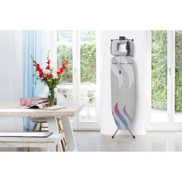 Strykbräda Vileda Total Reflect Plus M Grå Multicolour Tryck Metall 120 x 38 cm