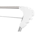 Miniatyrbillede 4 af 4: Sammenfoldeligt Tørrestativ Kipit WR4062A-1NB-488 Hvid Sølvfarvet polypropylen Jern 47 x 41 x 136 cm Vertikalt (5 enheder)