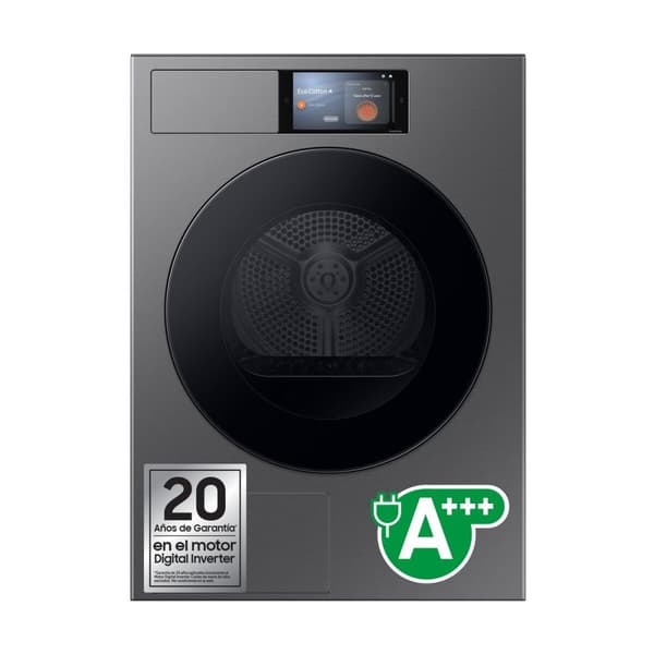 Kondensator tørretumbler Samsung DV90F09F4SU3 Sort 9 kg Mørkegrå