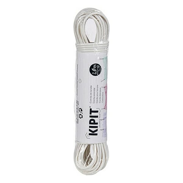 Tørresnor Kipit HH023B(S/C) Hvid PVC 20 m (12 enheder)