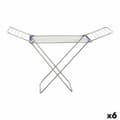 Miniatyrbillede 1 af 2: Sammenfoldeligt Tørrestativ Confortime Aluminium Sølvfarvet Blå 175 x 55 x 110 cm (6 enheder)
