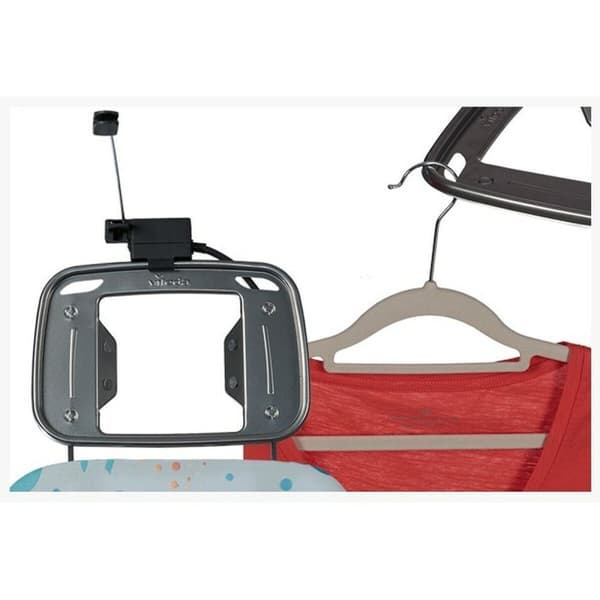Silityslauta Vileda Star Plus Musta Printattu Vaahto Puuvilla Ruostumaton teräs 120 x 38 cm