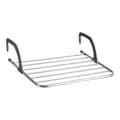 Miniatyrbillede 4 af 4: Tørrestativ Kipit WR1013D Hvid Sølvfarvet Lysegrå Mørkegrå Aluminium Plastik 62,5 x 50 x 16,5 cm