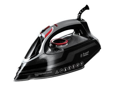 Russell Hobbs 20630-56, Kuiva- & höyrysilitysrauta, Keraaminen pohjalevy, 3 m, 210 g/min, Musta, Harmaa, 45 g/min