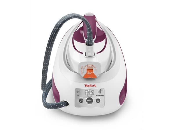 Tefal Express Anti-Calc SV8054 höyrysilitysasema 2800 W 1,8 L Durilium-pohjalevy Purppura, Valkoinen
