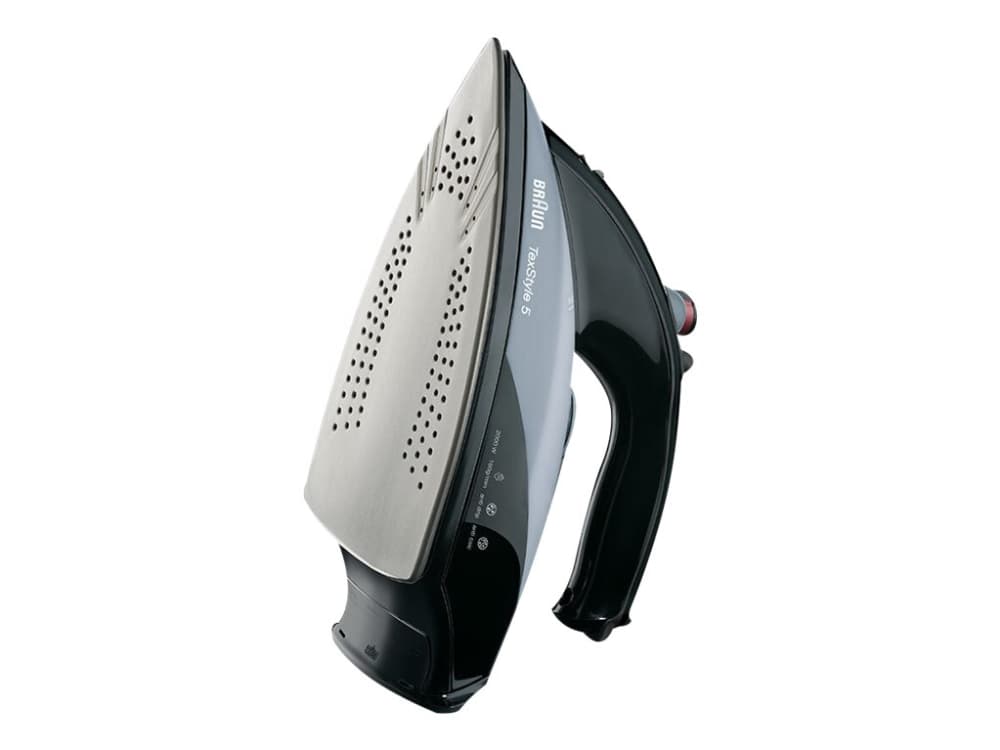 Braun TexStyle 5 TS 545 E - Ångstrykjärn - sula Eloxal - 2000 W - svart