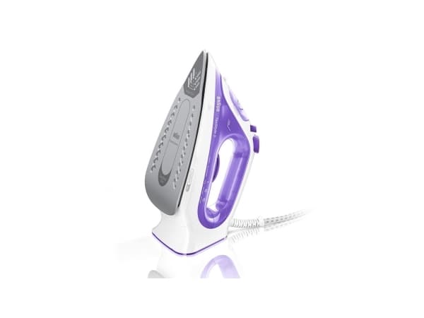 Braun TexStyle 3, Kuiva- & höyrysilitysrauta, 2 m, 160 g/min, Purppura, Hopea, Valkoinen, 0,27 L, 360°