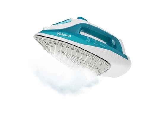 Tristar ST-8300, Dampstrykejern, Keramisk strykesåle, 1,9 m, 40 g/min, Turkis, Hvit, 16 g/min