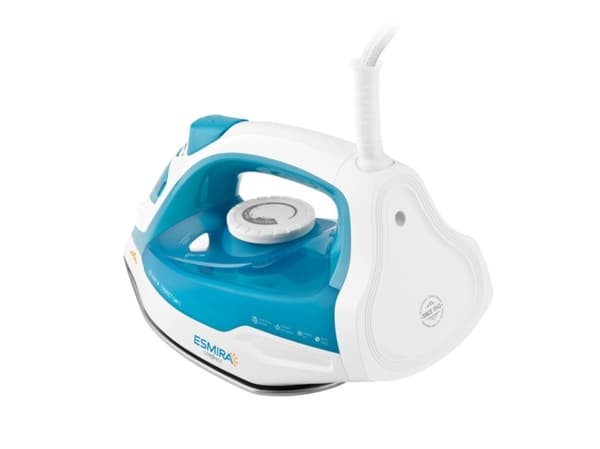 ETA Esmira 0273 90000 - Dampstrykejern - såleplate: Eloxium - 2200 W - turkis