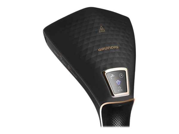 Grundig ST 7950, Kannettava vaatehöyrystin, 0,23 L, 0,35 min, Musta, Kupari, 25 g/min, Keraaminen