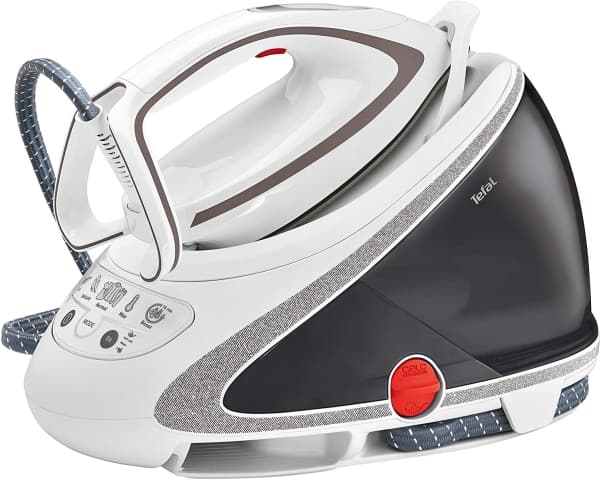 Tefal GV9567E1 Dampfbügelstation Durilium AirGlide Autoclean soleplate Weiß - Grau (GV9567)
