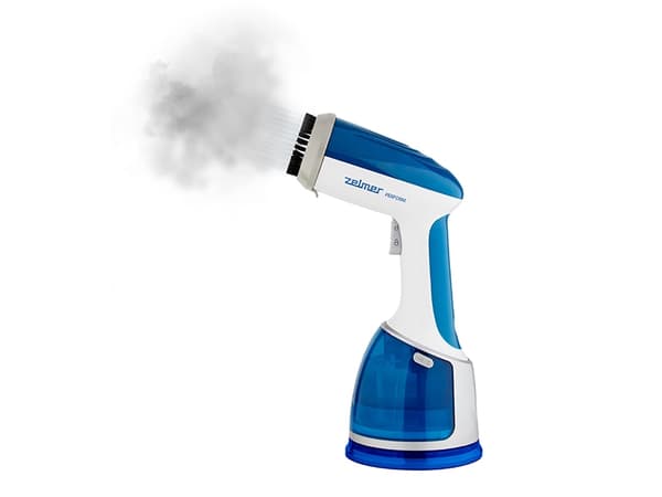 Zelmer ZGS1700, Kannettava vaatehöyrystin, 0,22 L, 0,5 min, Sininen, Valkoinen, Painikkeet, 0,33 h