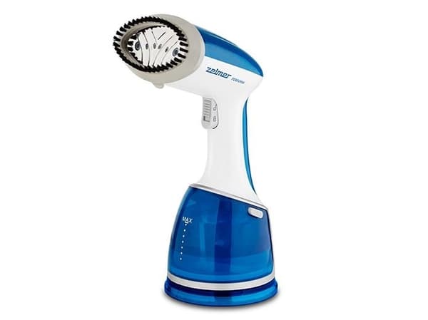Zelmer ZGS1700, Kannettava vaatehöyrystin, 0,22 L, 0,5 min, Sininen, Valkoinen, Painikkeet, 0,33 h