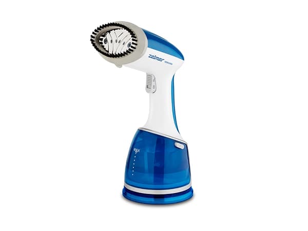 Zelmer ZGS1700, Kannettava vaatehöyrystin, 0,22 L, 0,5 min, Sininen, Valkoinen, Painikkeet, 0,33 h