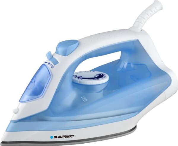 Blaupunkt HSI201BL, Tørr & dampstrykejern, 1,9 m, 80 g/min, Blå, Hvit, 0,22 l, 2170 W