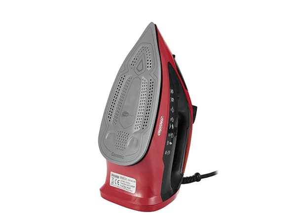 Mesko Home MS 5031, Ångstrykjärn, Keramisk stryksula, 70 g/min, Röd, 40 g/min, 0,4 l