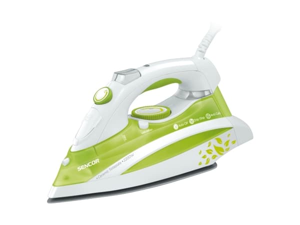 Sencor SSI 8440GR, 1,65 m, Vihreä, Valkoinen, 0,38 L, 2200 W, 115 mm, 295 mm
