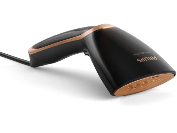 Philips Steam&Go 1 300 W, jopa 24 g/min Kannettava vaatehöyrystin, Kannettava vaatehöyrystin, 0,07 L, 1 min, Musta, Ruskea, 24 g/min, 2,5 m