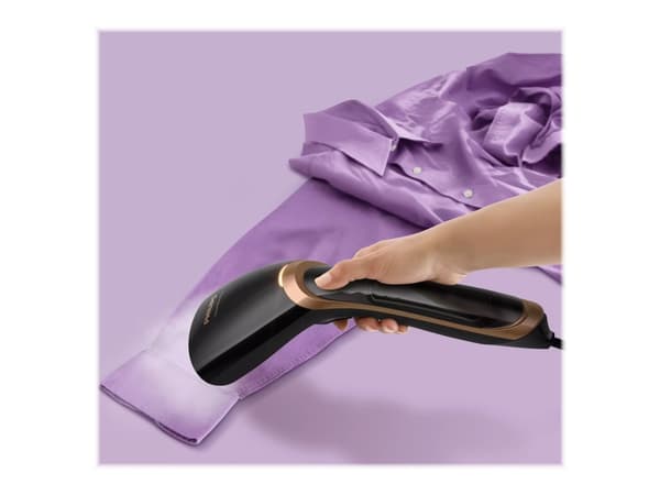 Philips Steam&Go 1 300 W, jopa 24 g/min Kannettava vaatehöyrystin, Kannettava vaatehöyrystin, 0,07 L, 1 min, Musta, Ruskea, 24 g/min, 2,5 m
