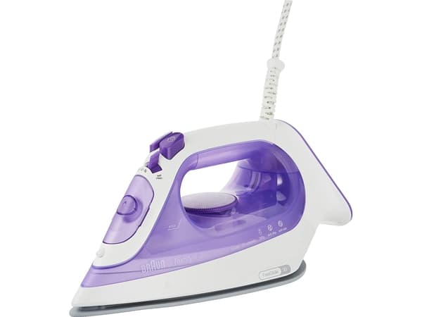 Braun TexStyle 3 Torr & Ångstrykjärn 2350 W Lila, Silver, Vit