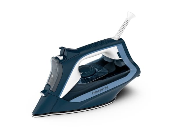 Rowenta Express Steam DW4308, Höyrysilitysrauta, Mikrosteam 300 -laserpohjalevy, 2 m, 150 g/min, Sininen, Valkoinen, 40 g/min