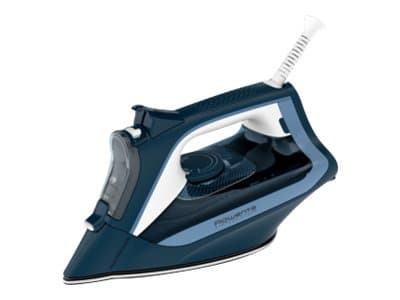 Rowenta Express Steam DW4308, Höyrysilitysrauta, Mikrosteam 300 -laserpohjalevy, 2 m, 150 g/min, Sininen, Valkoinen, 40 g/min