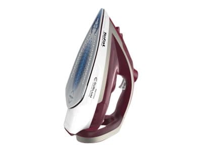 Tefal Ultragliss Plus FV6810 - Höyrysilitysrauta - pohjalevy: Durilium Airglide - 2800 W - viininpunainen/hopeanvärinen