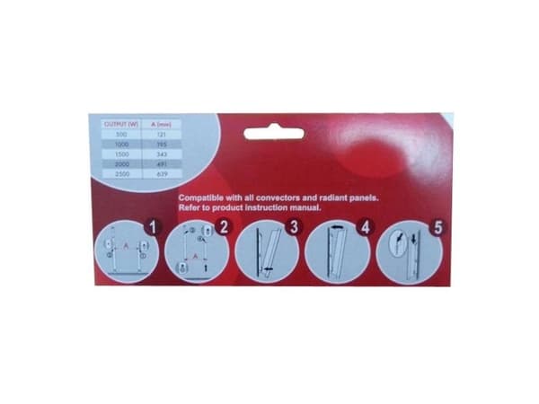 Thermor Kit Universal For Wall Mounted Radiator