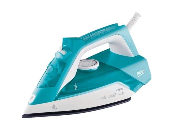 Beko SIM3122T, Höyrysilitysrauta, Keraaminen pohjalevy, 110 g/min, Sininen, 25 g/min, 0,24 L