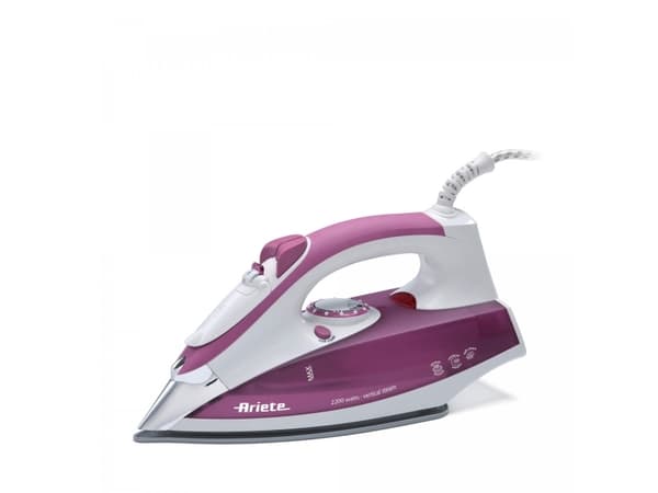 Ariete 6215 - Dampstrykejern - såleplate: rustfritt stål - 2200 W