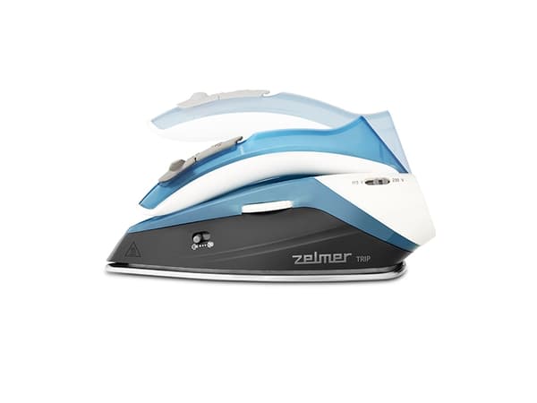 Zelmer ZIR0500, Kuiva- & höyrysilitysrauta, Pohjalevy ruostumatonta terästä, Musta, Sininen, Valkoinen, 0,28 L, 1100 W, 115 - 230 V