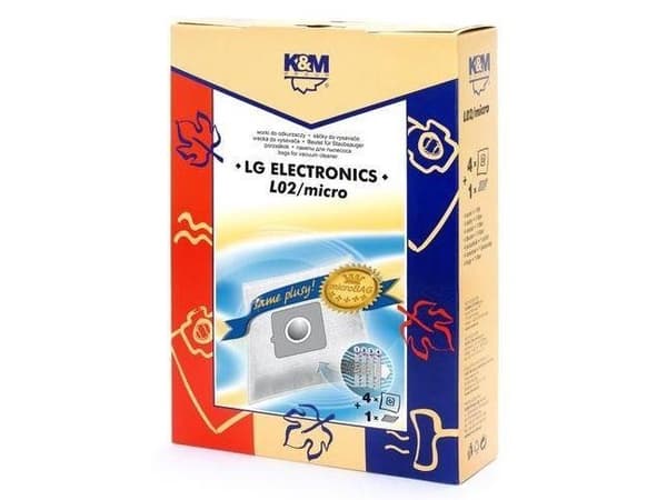 K_M Väskor Vac Clea L02/Micro Lg -Tb33 (4+1)