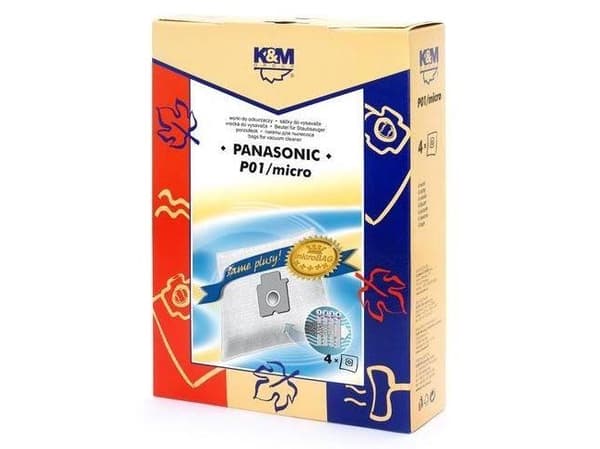 K_M Väskor Vac P01/Micro Panasonic S-2E(4+1)